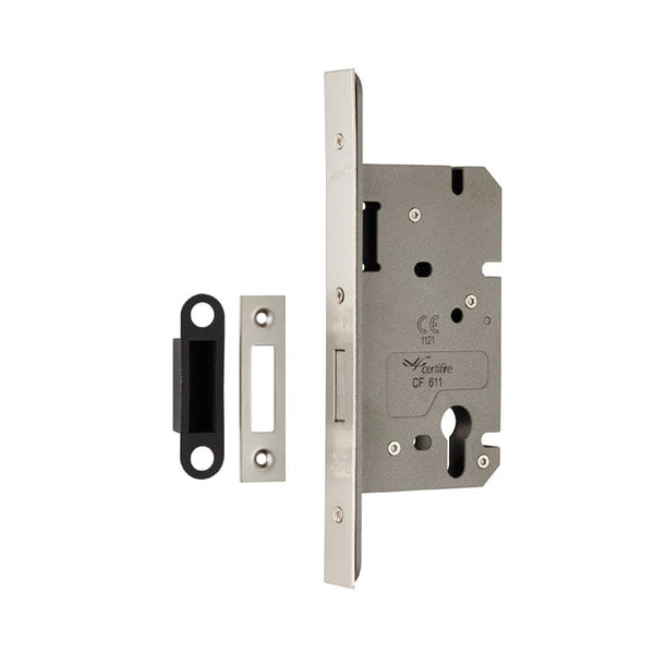 Easi T Din Euro Profile Deadlock Din Lock Eurospec Satin Stainless Steel 