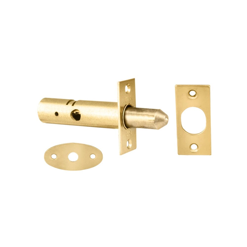 Window Security Bolt Deadbolt Eurospec Electro Brassed 