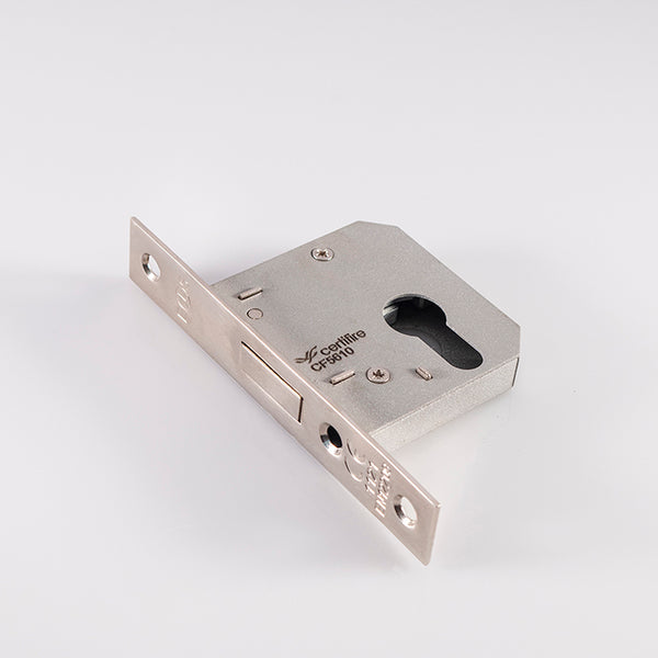 Easi-T Economy Euro Profile Deadlock 64mm Nickel Plate EDE5025NP