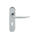 Lilla Lever on Lock Backplate