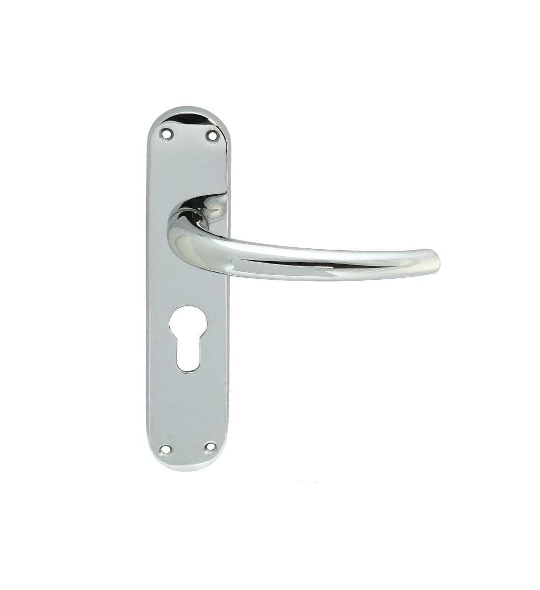 Lilla Lever on Euro Lock Backplate (Latch & Hinges Included)