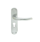 Lilla Lever on Euro Lock Backplate (Latch & Hinges Included)