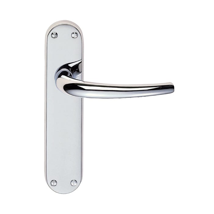 Lilla Lever on Latch Backplate