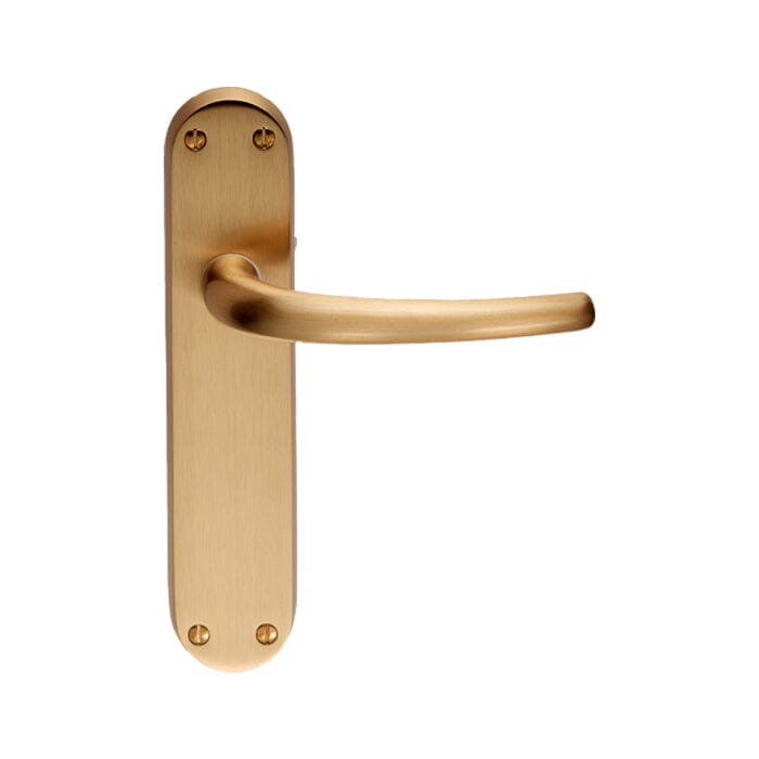 Lilla Lever on Latch Backplate