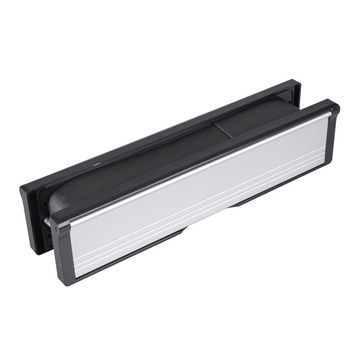 Intumescent Letterbox Assemblies 254mm Satin Anodised Aluminium ES303