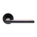 Trentino Lever on Rose (Latch & Hinges Included) Lever On Rose Carlisle Brass Matt Black 