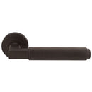 Terazzo Lever On Round Rose (Latch & Hinges Included) Lever On Rose Carlisle Brass Matt Bronze 