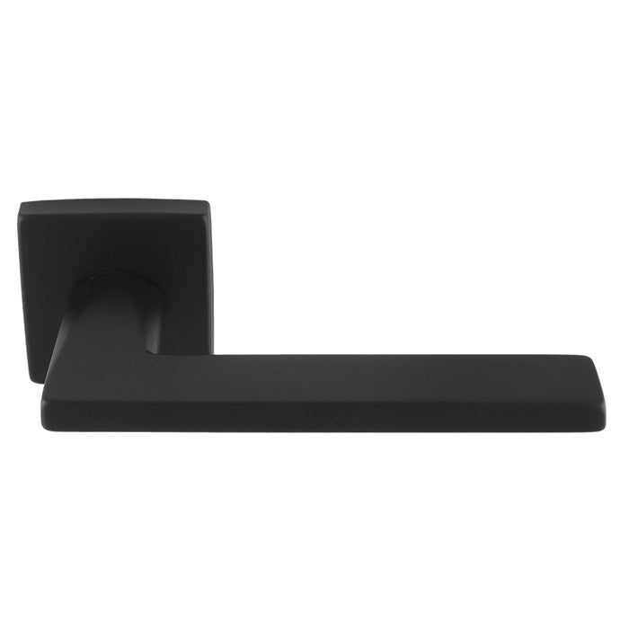 Volta Lever On Concealed Fix Push-On Square Rose (Latch & Hinges Included)