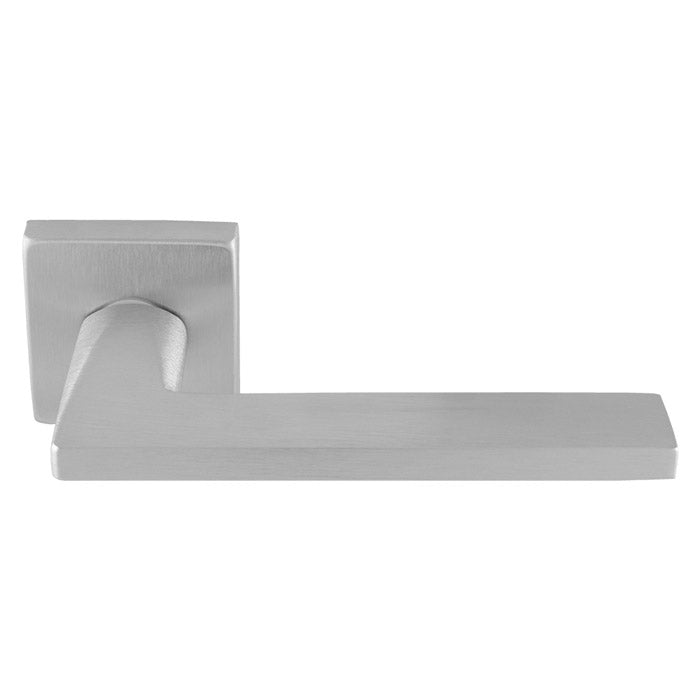 Volta Lever On Concealed Fix Push-On Square Rose (Latch & Hinges Included)