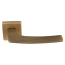 Katana Lever On Concealed Fix Push-On Square Rose (Latch & Hinges Included)