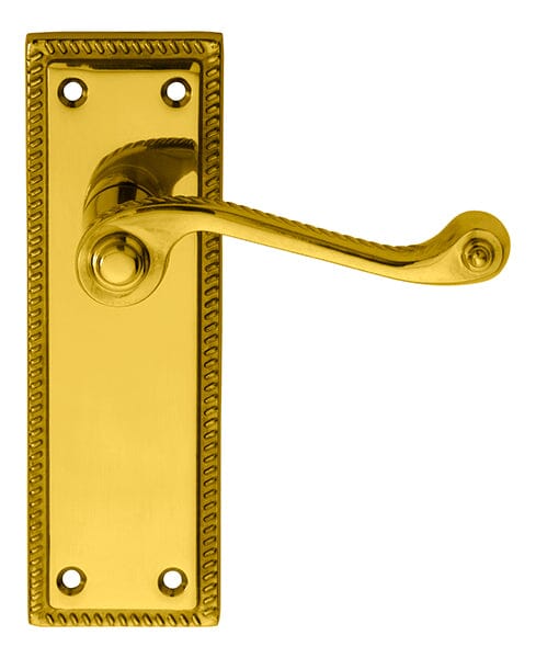 Georgian Lever on Sweedor Lock Backplate (Latch & Hinges Included)