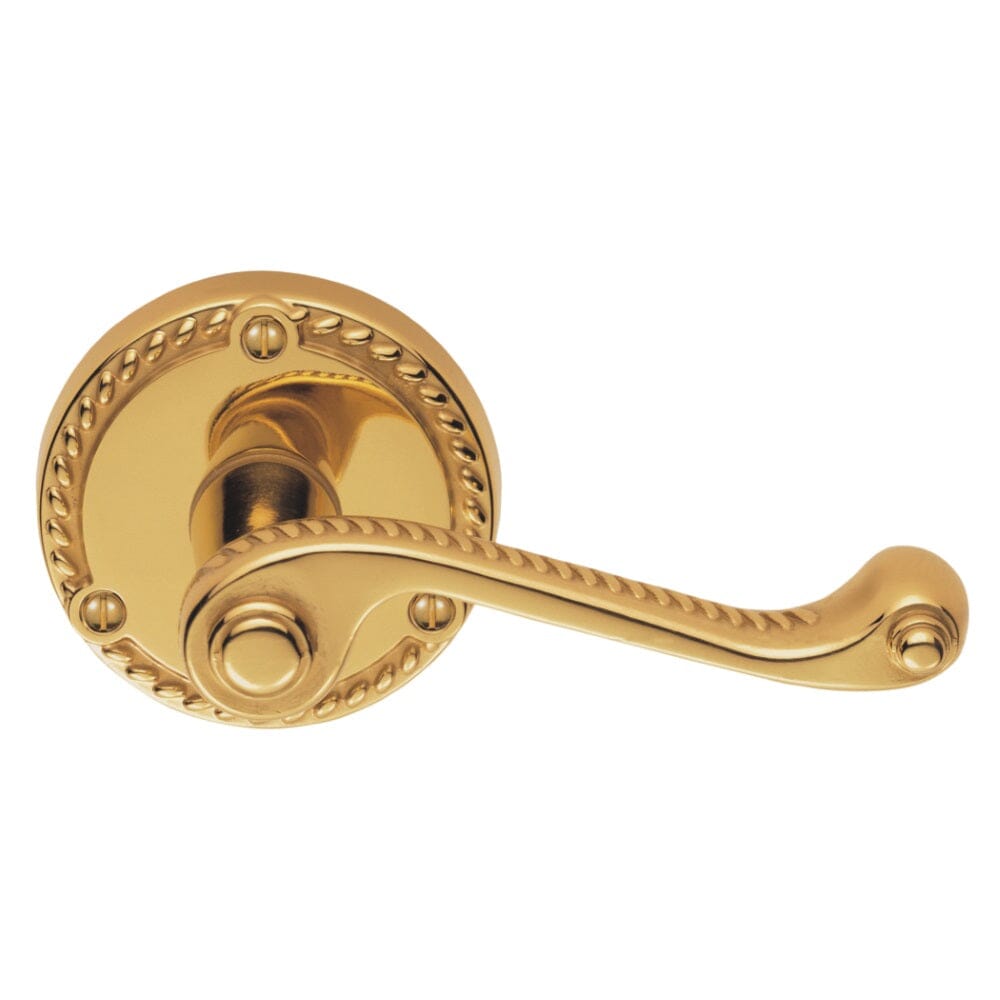 Georgian Lever on Round Rose (Latch & Hinges Included)