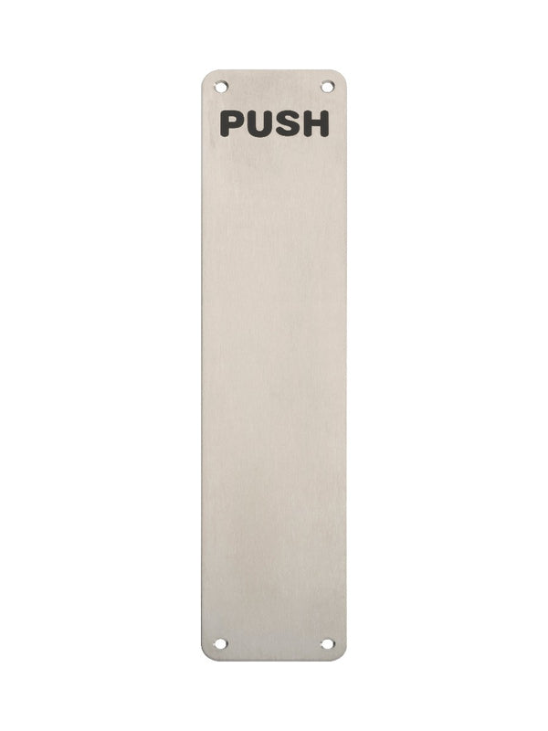 Finger Plate Push Satin Stainless Steel FPP1352SSS