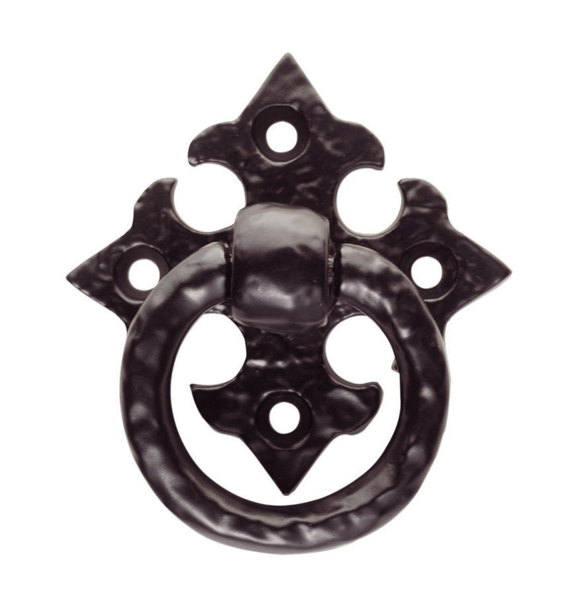Ring Pull on Gothic Cross Backplate