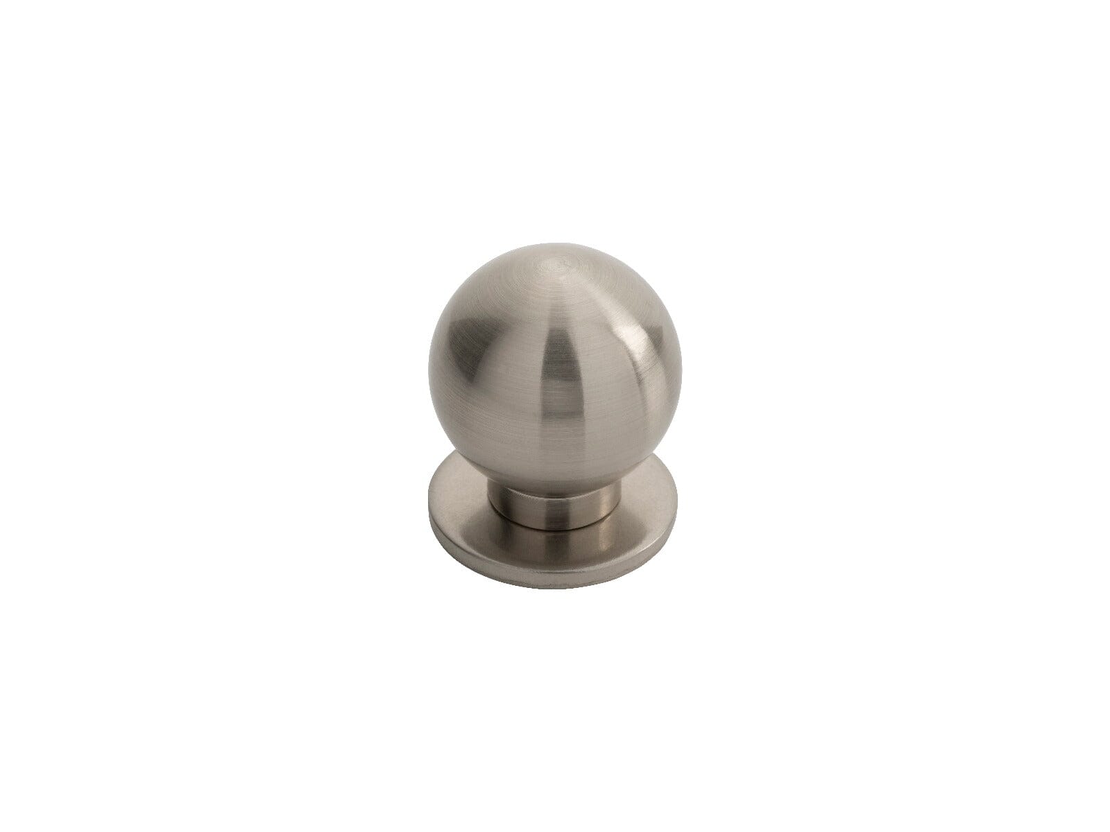 Spherical Knob 30mm Cupboard Knob Carlisle Brass Satin Nickel 