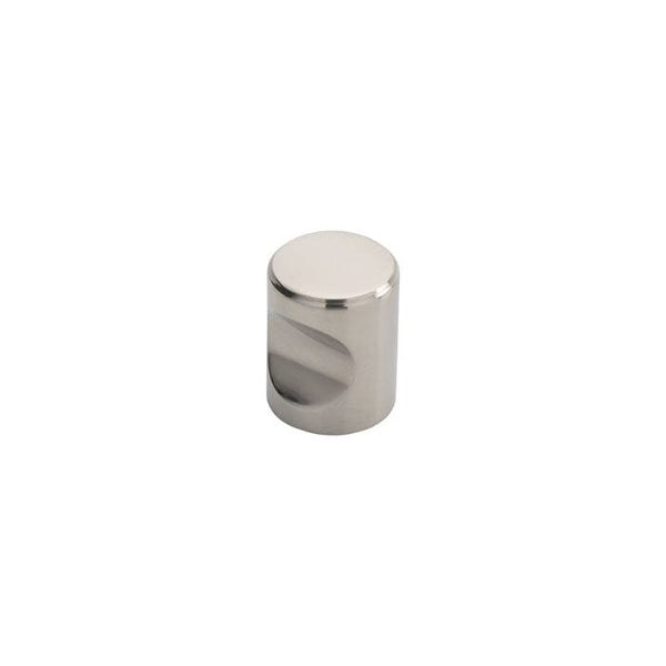 Cylindrical Knob 16mm Cupboard Knob Carlisle Brass Polished Stainless Steel 