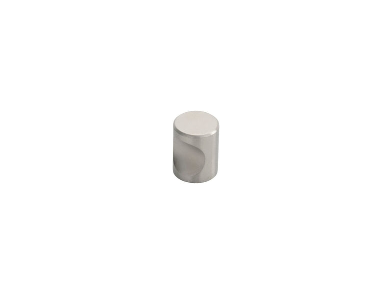 Cylindrical Knob 16mm Cupboard Knob Carlisle Brass Stainless Steel 