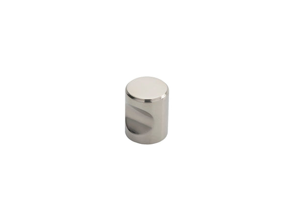Cylindrical Knob 20mm Cupboard Knob Carlisle Brass Polished Stainless Steel 