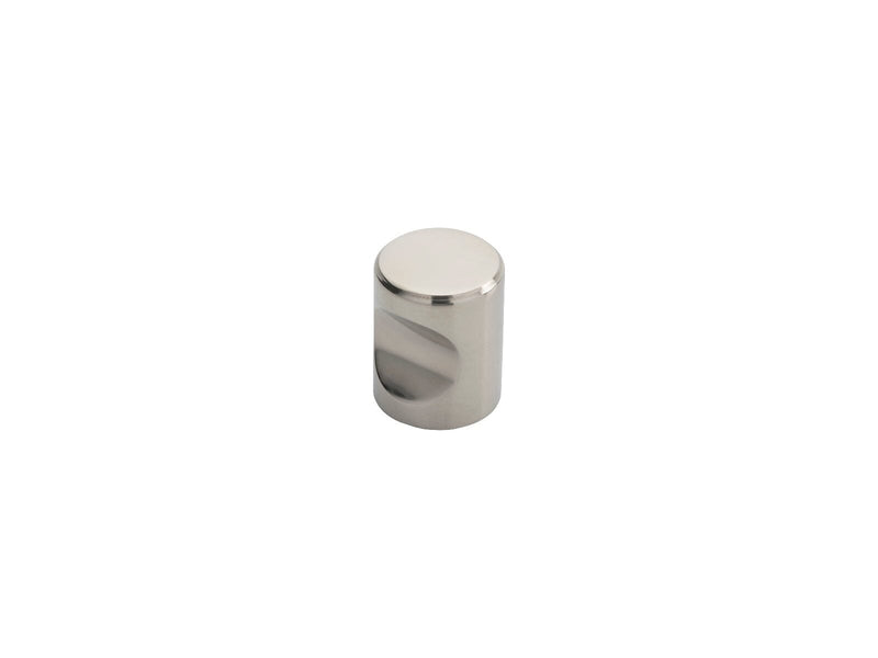 Cylindrical Knob 20mm Cupboard Knob Carlisle Brass Polished Stainless Steel 