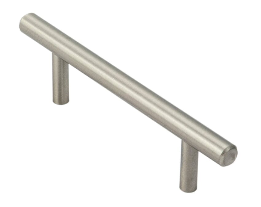 Mini T-Bar Handle 64mm Pull Handle Carlisle Brass Satin Nickel 