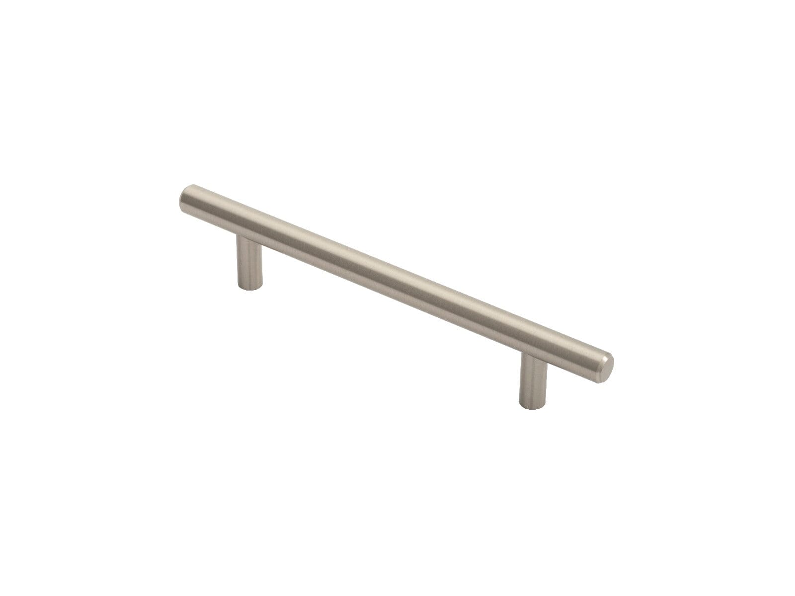 Steel T-Bar Handle Pull Handle Carlisle Brass Satin Nickel 128mm 
