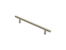 Steel T-Bar Handle Pull Handle Carlisle Brass Satin Nickel 160mm 