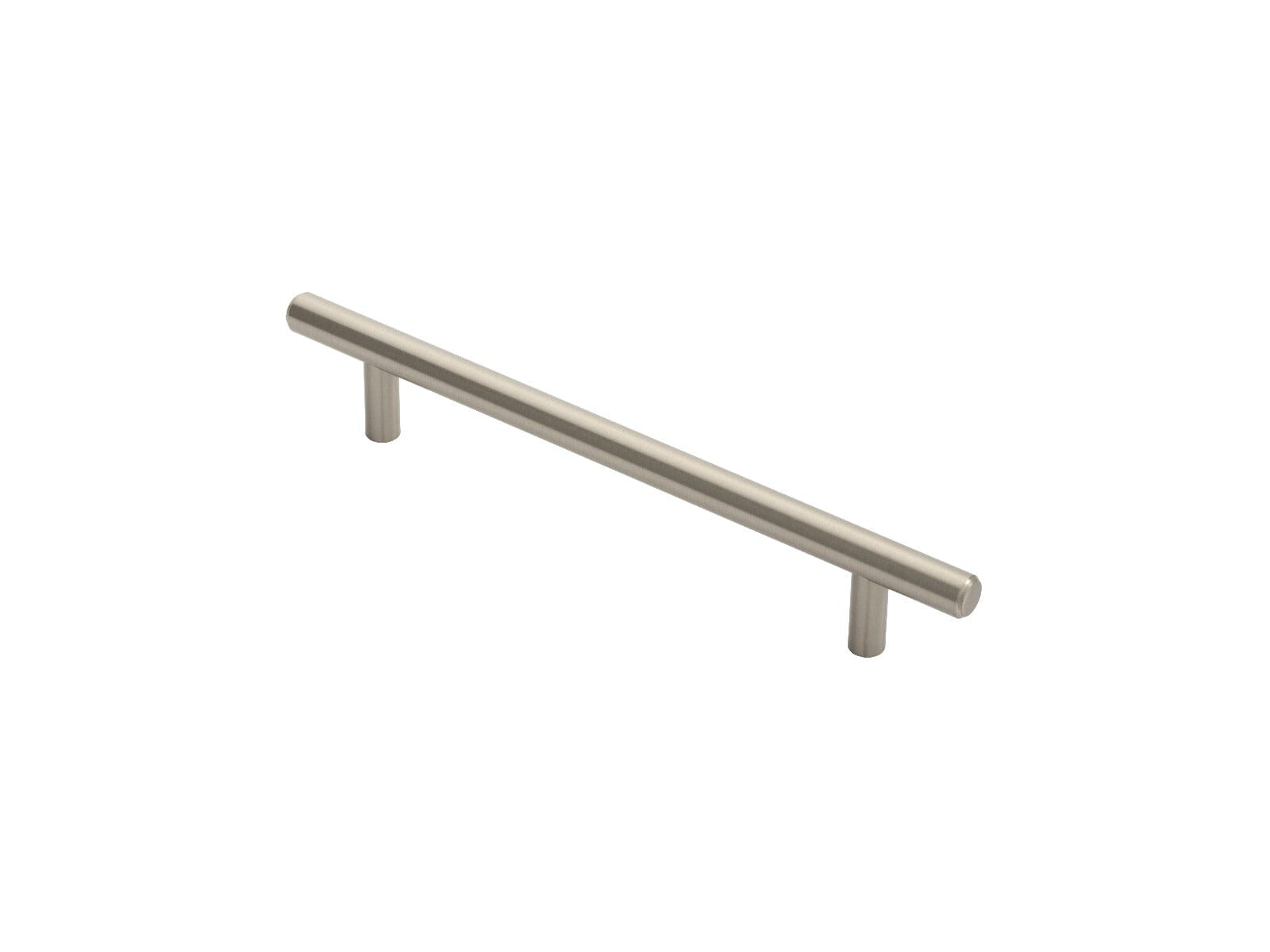 Steel T-Bar Handle Pull Handle Carlisle Brass Satin Nickel 160mm 