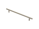 Steel T-Bar Handle Pull Handle Carlisle Brass Satin Nickel 224mm 