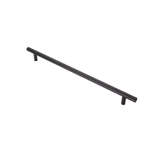 Steel T-Bar Handle Pull Handle Carlisle Brass Matt Black 288mm 