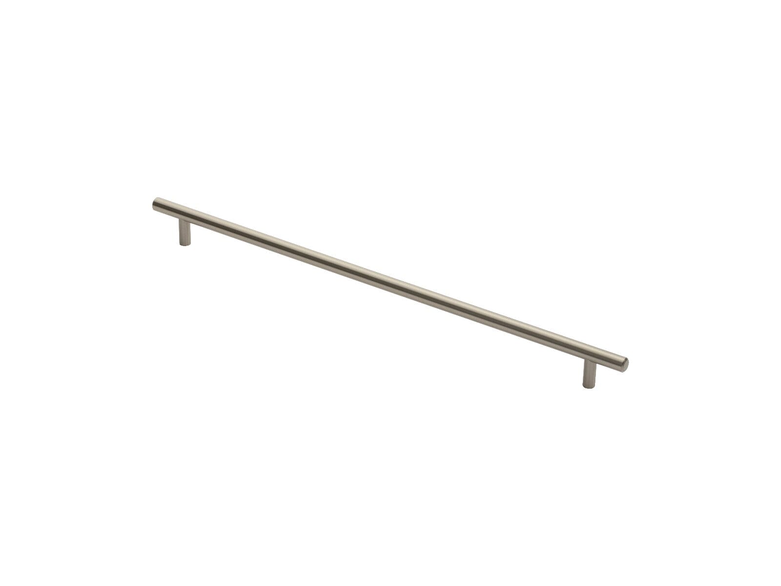 Steel T-Bar Handle Pull Handle Carlisle Brass Satin Nickel 384mm 