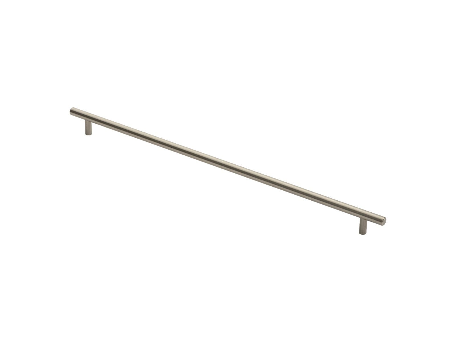 Steel T-Bar Handle Pull Handle Carlisle Brass Satin Nickel 448mm 