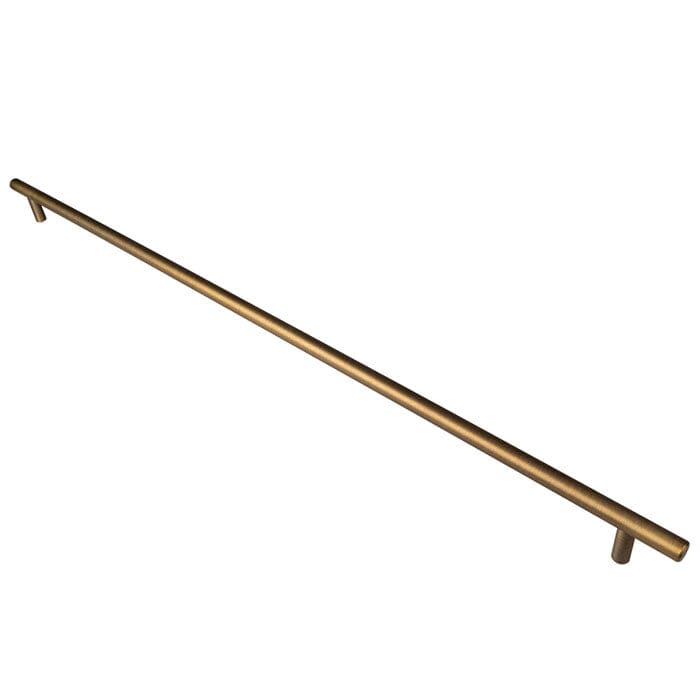Steel T-Bar Handle Pull Handle Carlisle Brass Antique Brass 608mm 