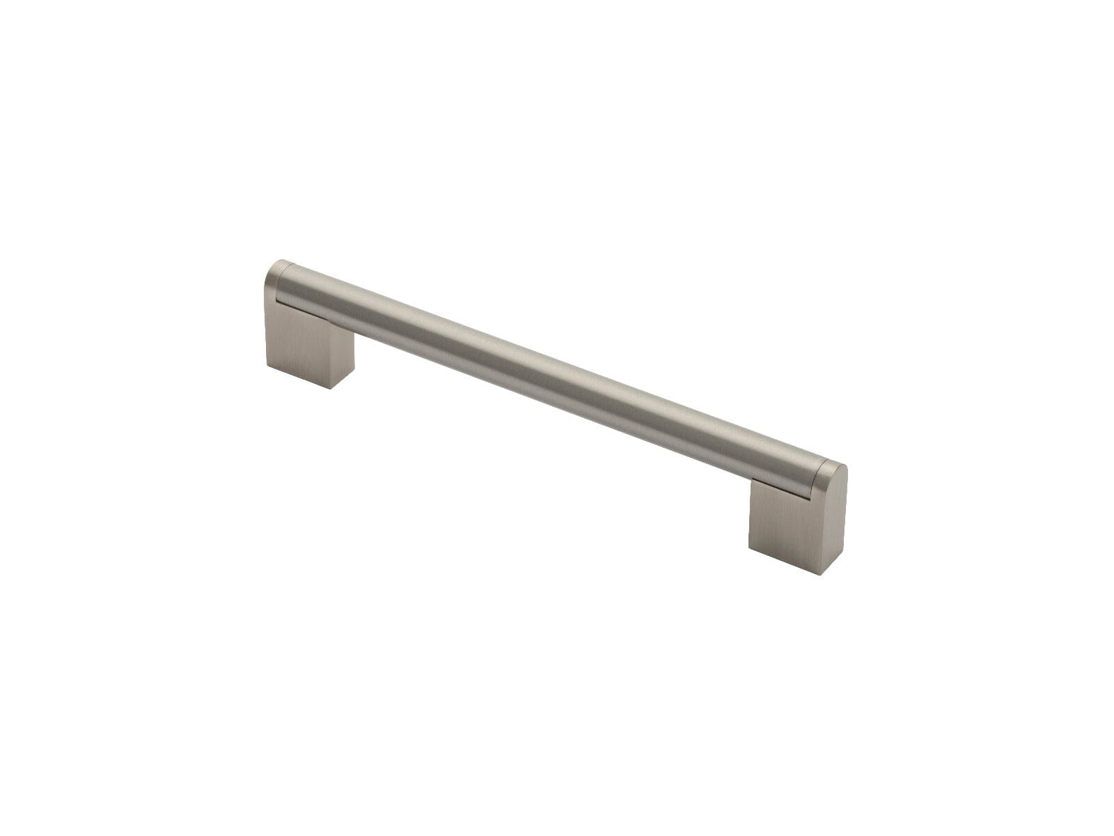 Bar Handle 160mm Pull Handle Carlisle Brass Satin Nickel / Stainless Steel 