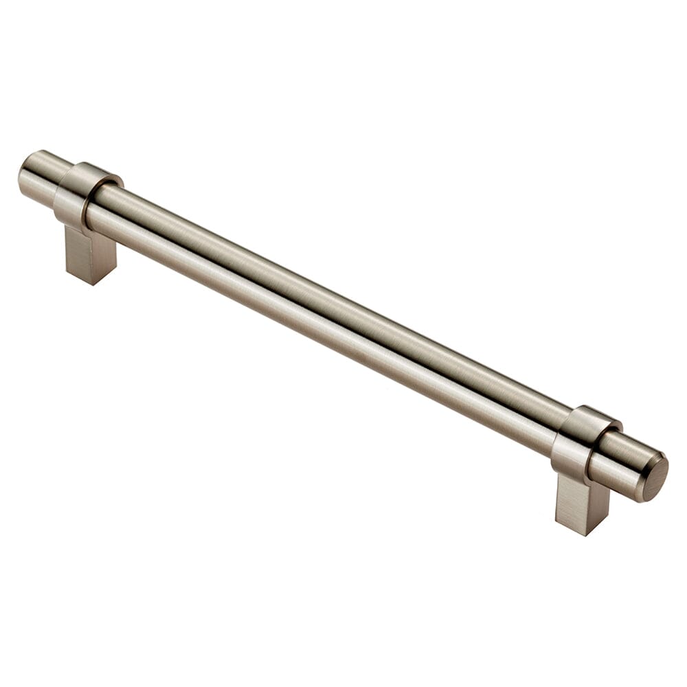 Rail Handle 160mm Pull Handle Carlisle Brass Satin Nickel 