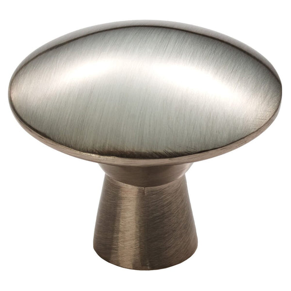 Disc Knob 27mm Cupboard Knob Carlisle Brass Satin Nickel 