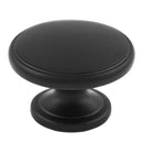 Oxford Knob 32mm Cupboard Knob Carlisle Brass Matt Black 