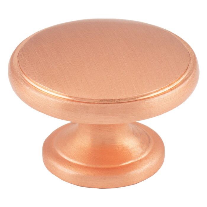 Oxford Knob 32mm Cupboard Knob Carlisle Brass Satin Copper 