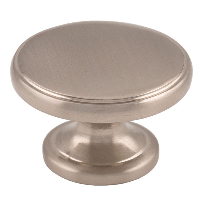 Oxford Knob 32mm Cupboard Knob Carlisle Brass Satin Nickel 