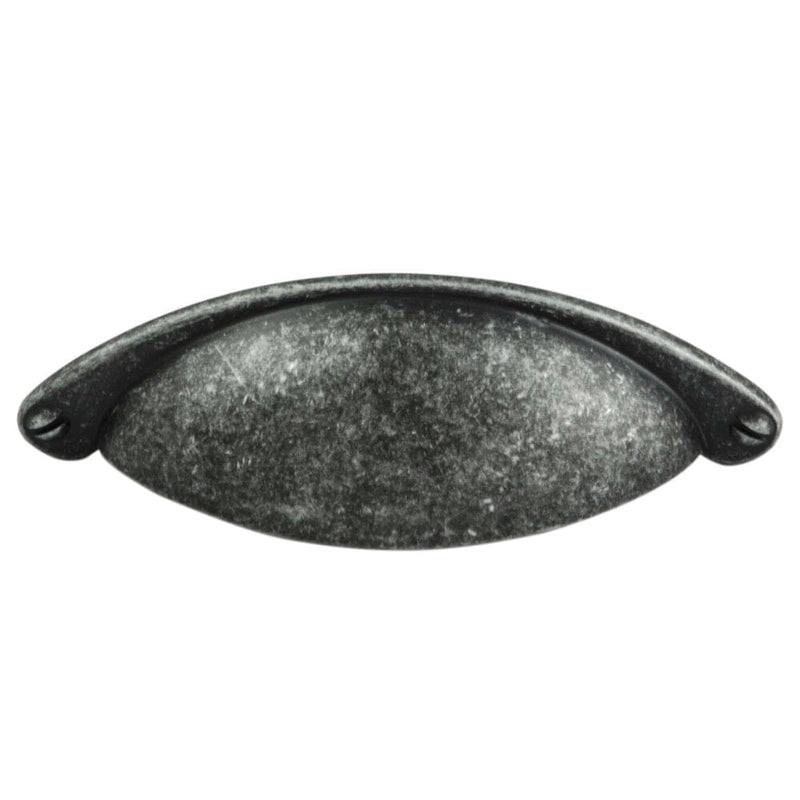 Cup Pattern Handle 64mm Cupboard Handle Carlisle Brass Pewter 