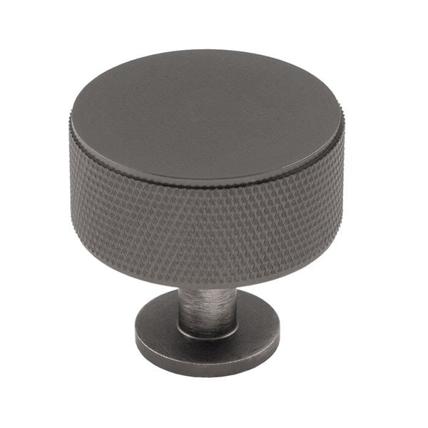 Knurled Radio Knob Cupboard Knob Carlisle Brass Anthracite 