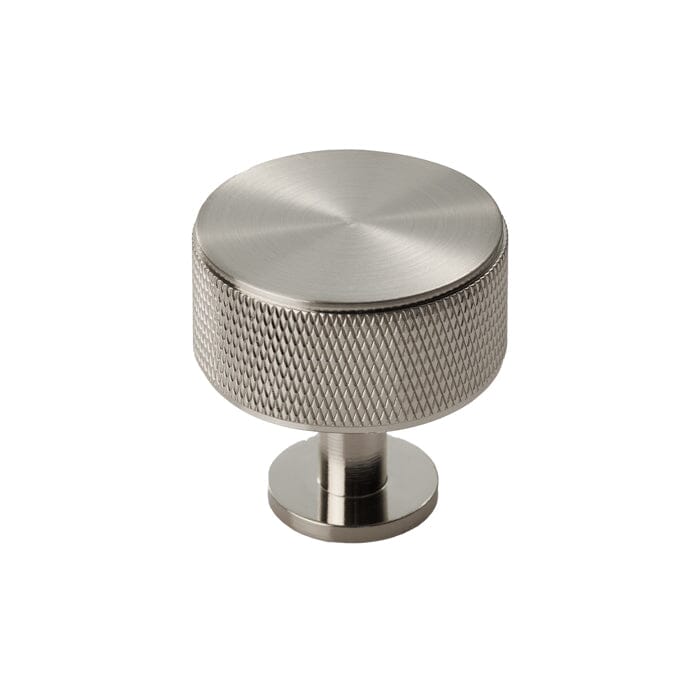 Knurled Radio Knob Cupboard Knob Carlisle Brass Satin Nickel 