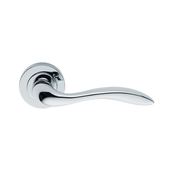 Giava Lever on Round Rose (Latch & Hinges Included)