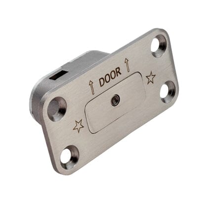 Enduromax Emergency Release Door Stop Pivot Set Eurospec Satin Stainless Steel 