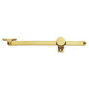 Screw Down Pattern Casement Stay Fanlight Furniture Carlisle Brass Polished Brass 