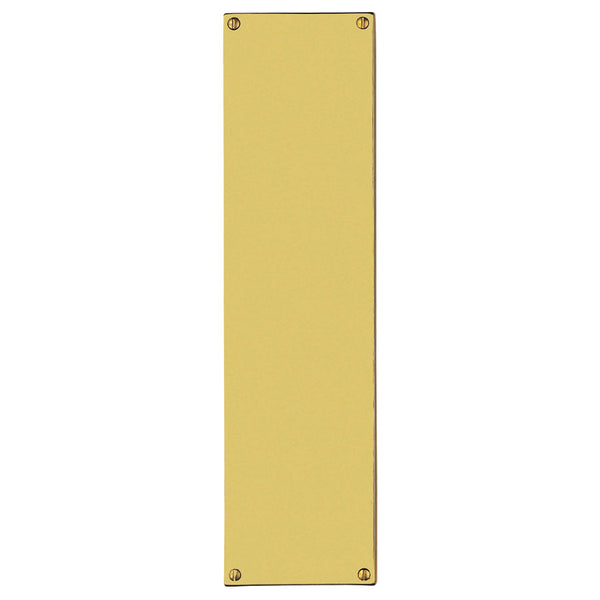 Finger Plate Flat Sheet Polished Brass M39F