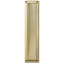 Queen Anne Finger Plate Finger Plate Carlisle Brass Polished Brass 