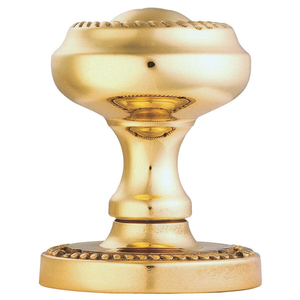 Georgian Mortice Knob Furniture Mortice Knob Carlisle Brass Polished Brass 