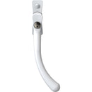 Mila Heritage Pear Drop Casement Handle Left hand Window Fitting Mila White 