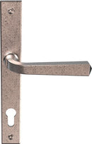 Mila Heritage Door Handle Window Fitting Mila Pewter Patina 