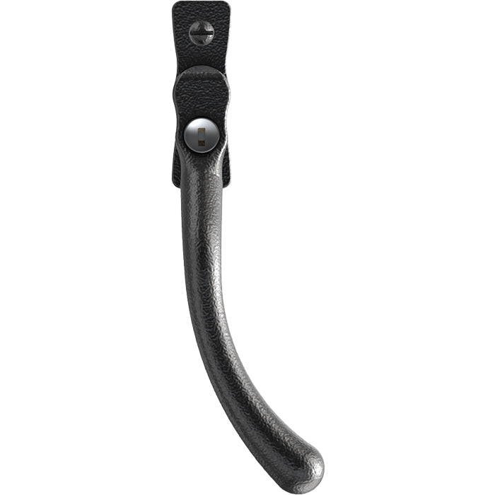 Mila Heritage Pear Drop Casement Handle Right hand Heritage Black CB700512